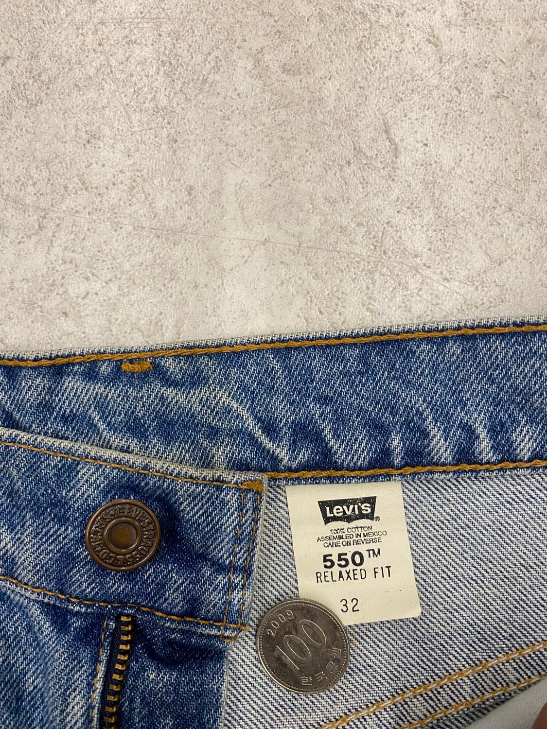 [32] 90s 빈티지 리바이스 550 오렌지탭 상품이미지2