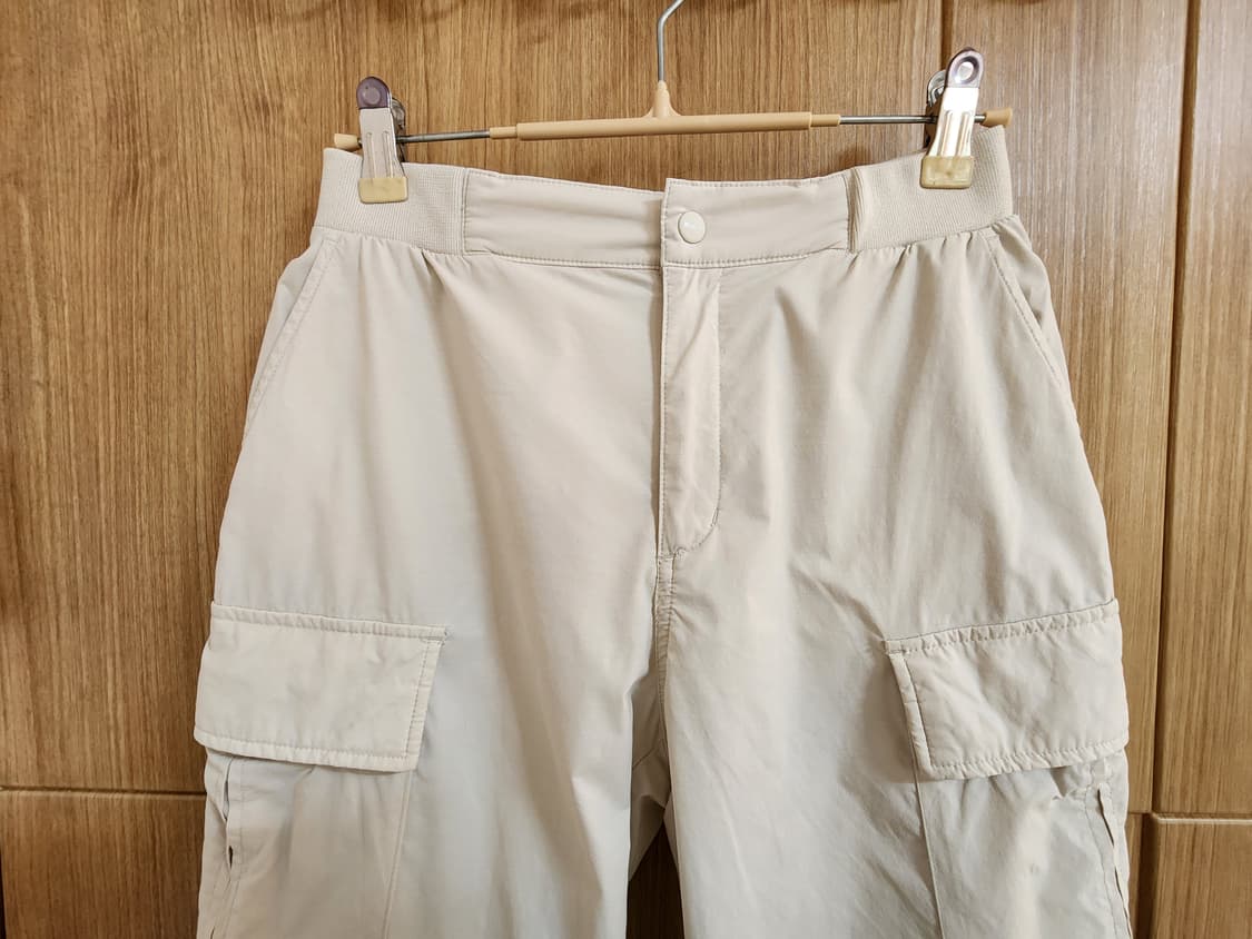 (XS)여성 코닥어패럴 우븐 카고 조거 팬츠 베이지 봄여름 상품이미지2