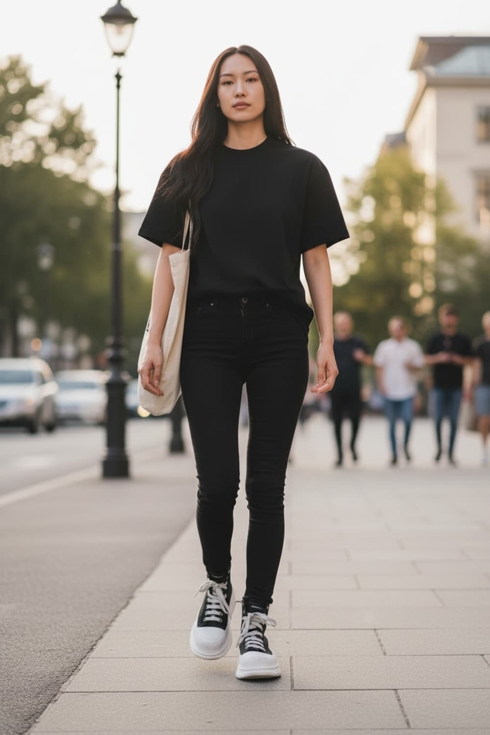 Alexander McQueen
러기드 솔 하이탑 캔버스 스니커즈 상품이미지5