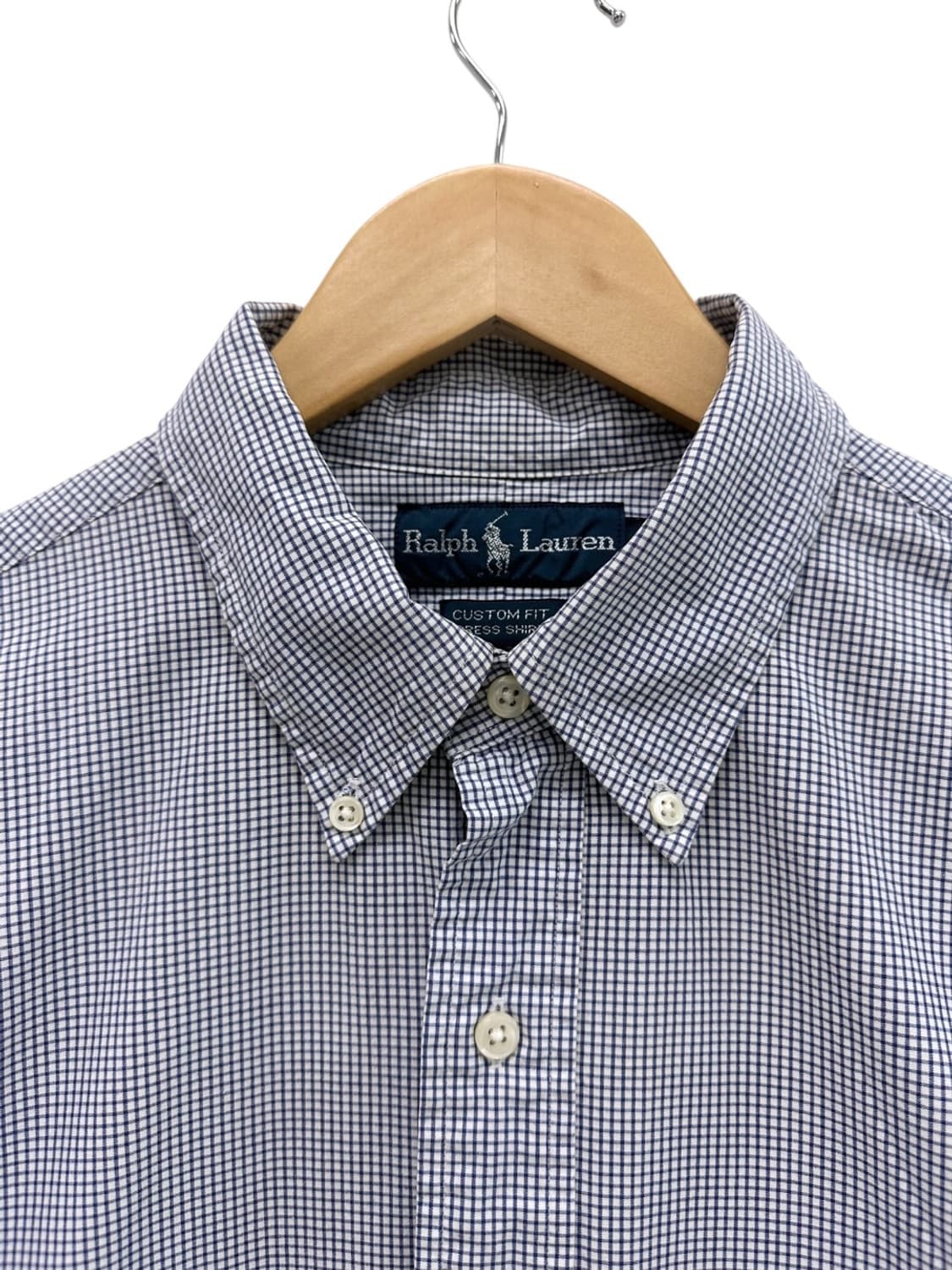 폴로 깅엄체크 드레스셔츠 (105, 커스텀핏) 상품이미지3