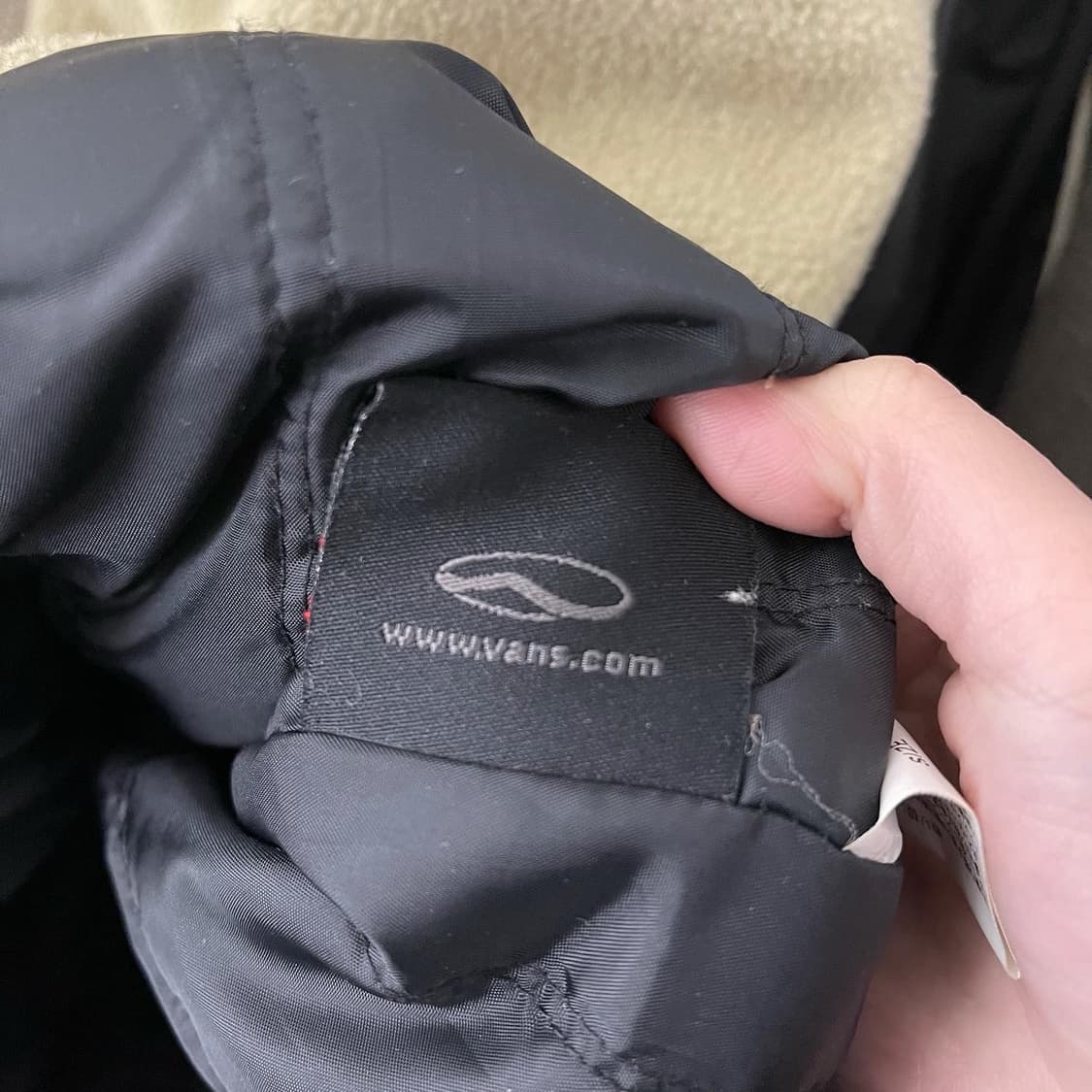 반스 베이지 브라운 배색 후리스 상품이미지9