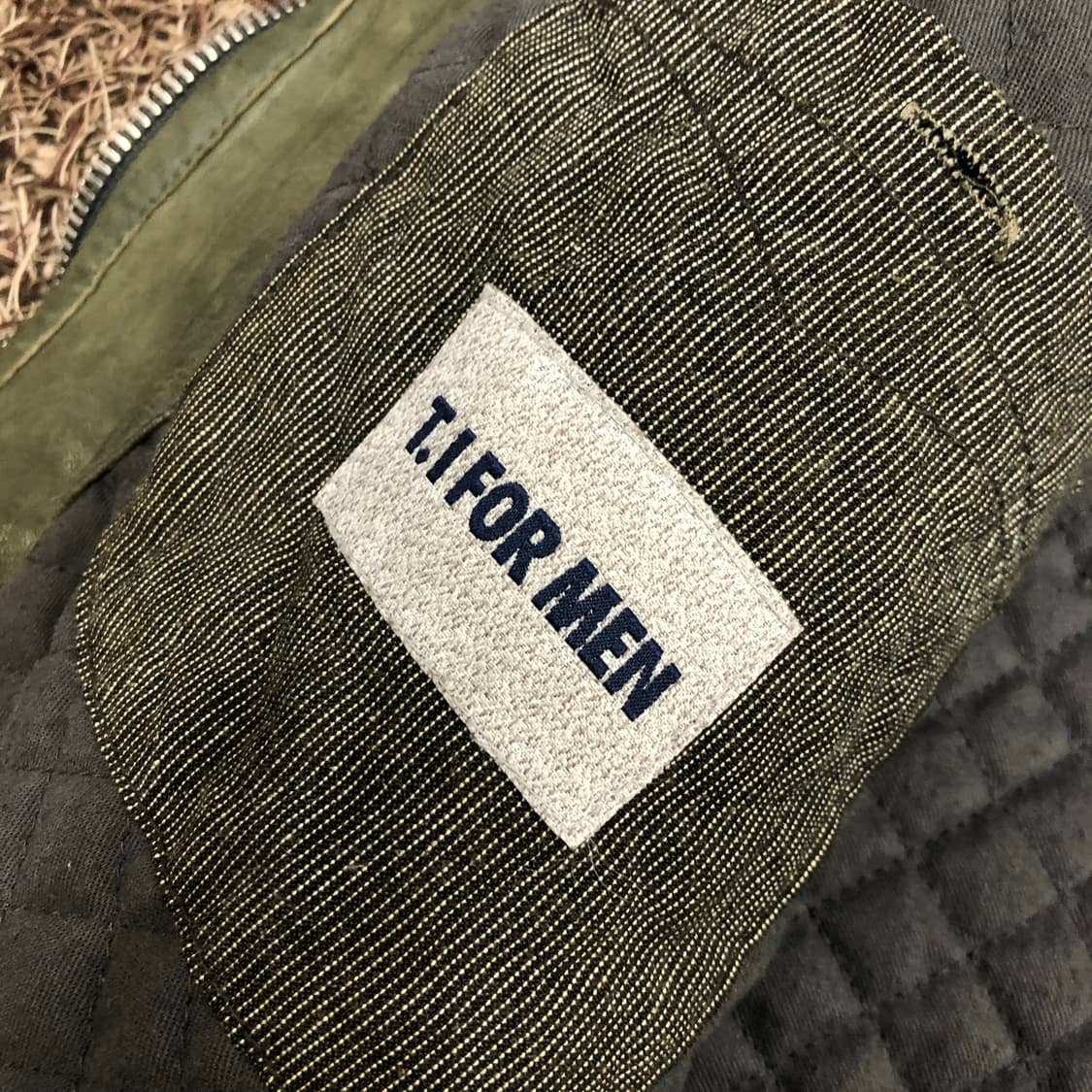 티아이포맨 양가죽 울 레더 가죽 블루종 자켓 상품이미지6