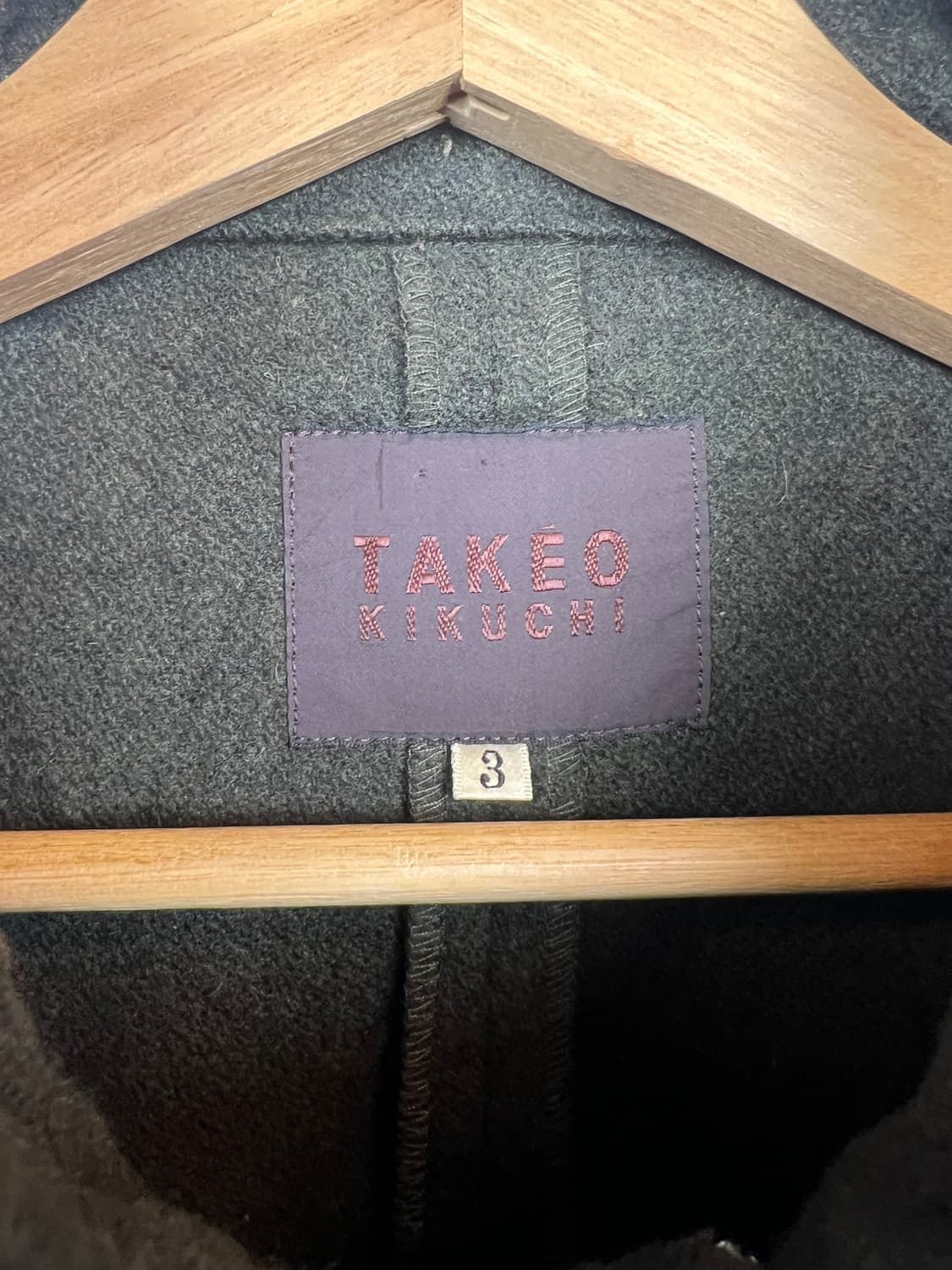 TAKEo KIKUCHI 울 코트 3 상품이미지3