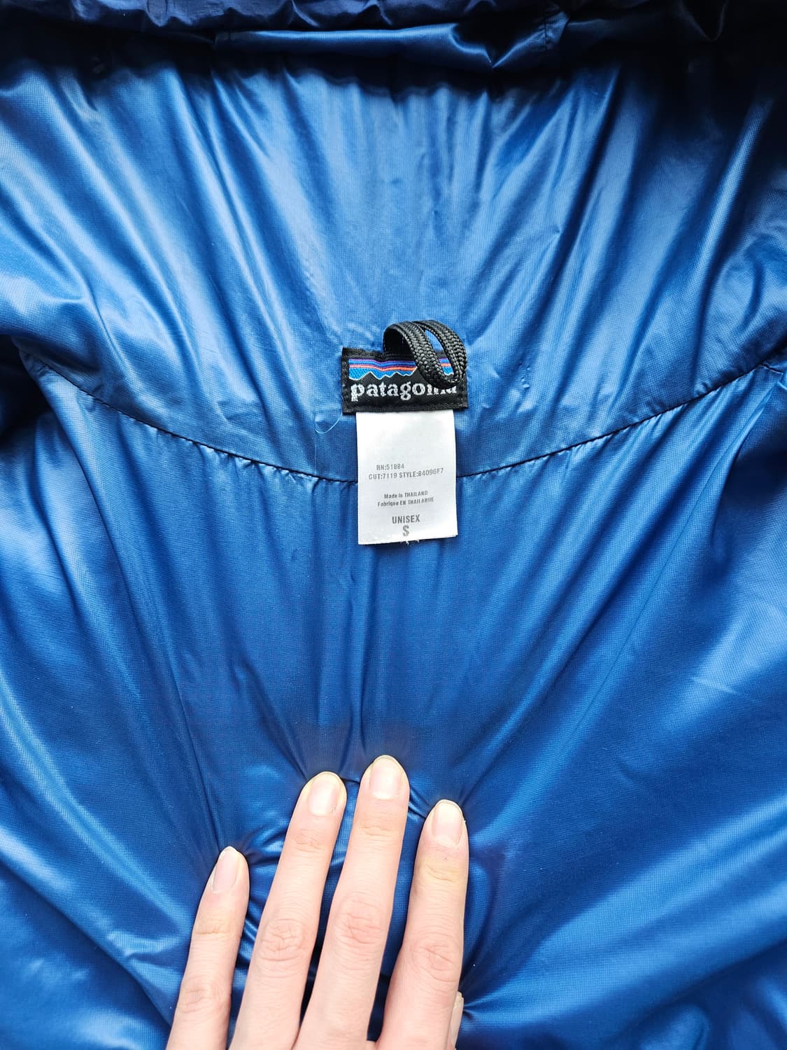 빈티지 파타고니아 다스파카 블루 s 사이즈(100) 팝니다. 상품이미지2