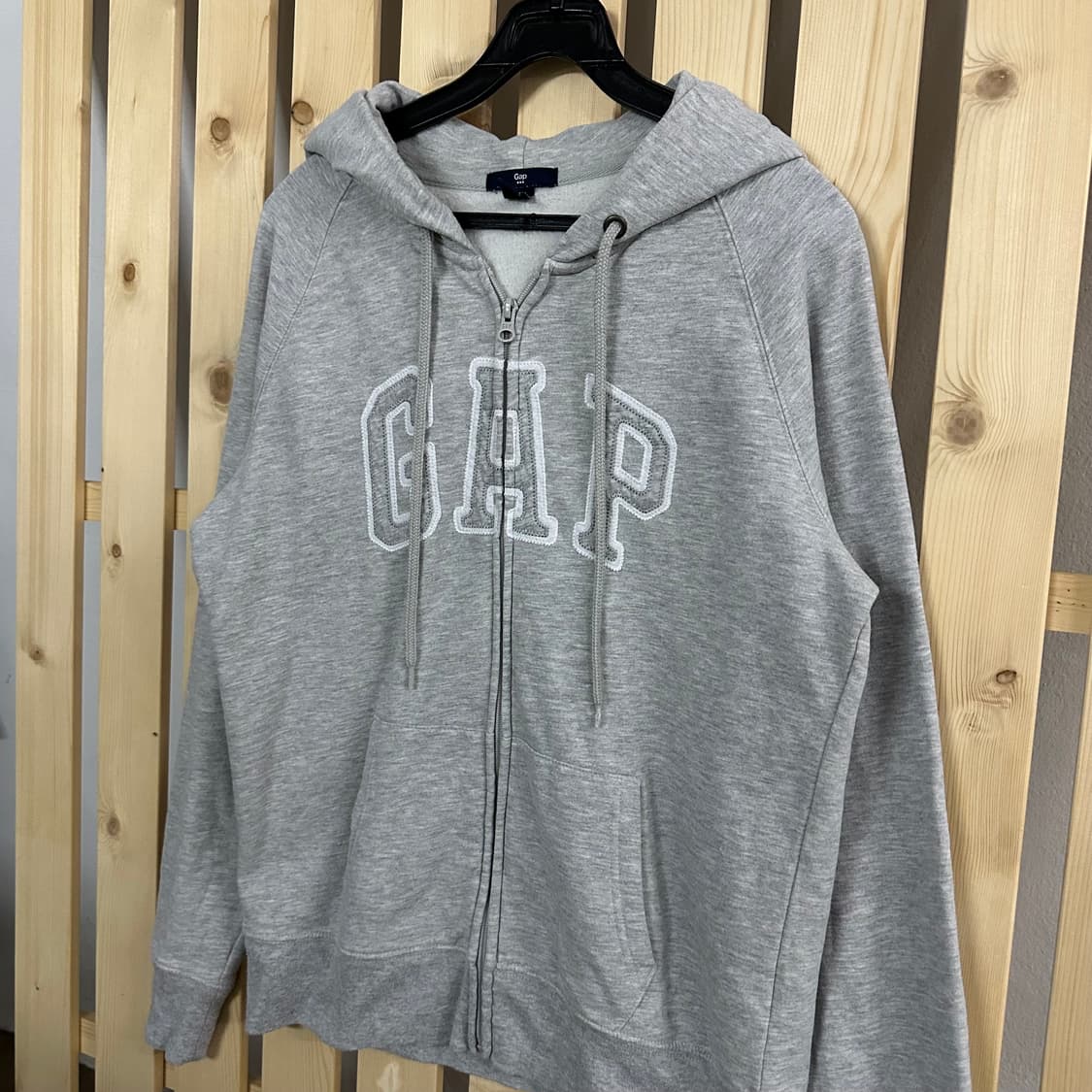 (M) GAP 갭 그레이 후드집업 상품이미지2