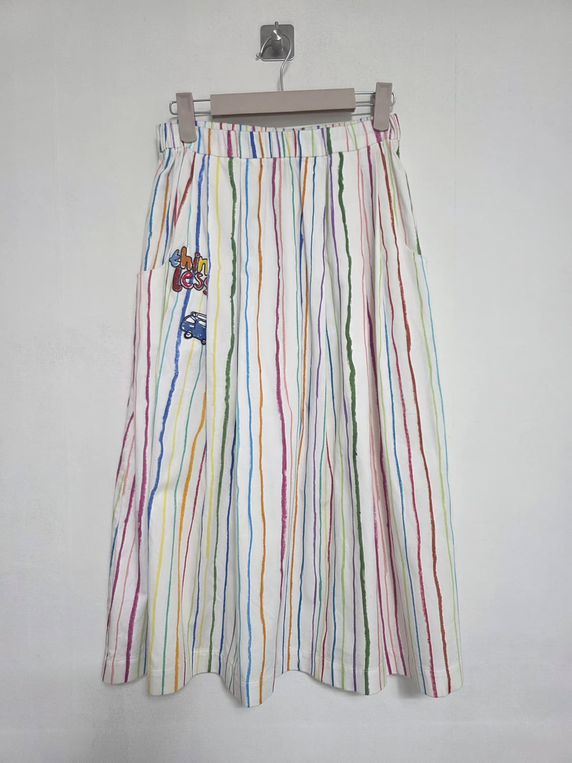 MIRA MIKATI 미라미카티 스트라이프 셔츠 스커트 세트 38 상품이미지5