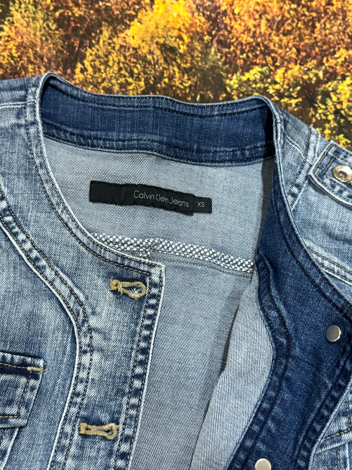 캘빈클라인 청자켓 S 상품이미지2