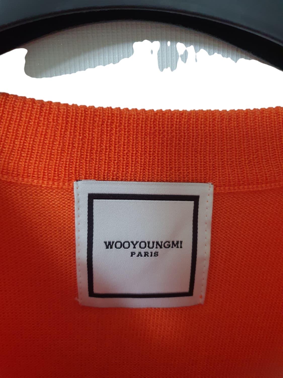 우영미 오렌지컬러 니트 상품이미지2