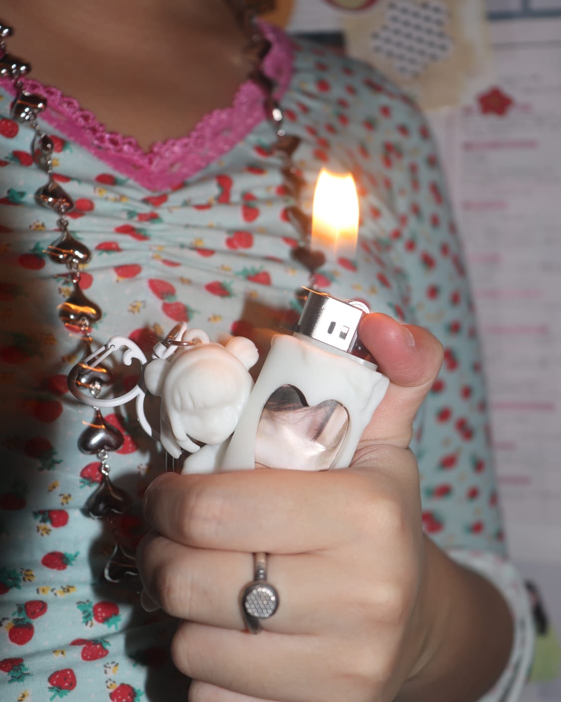 Brush girl Toothpaste Keyring & Necklace 상품이미지6