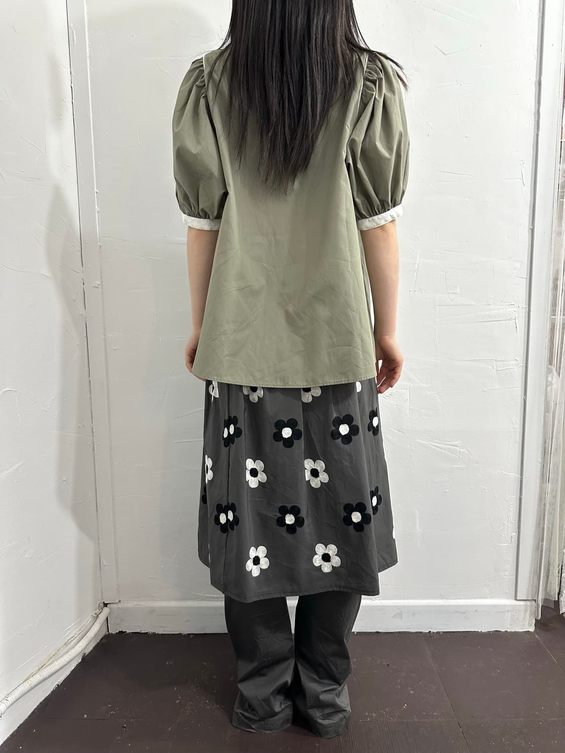 beams heart puff blouse 상품이미지6