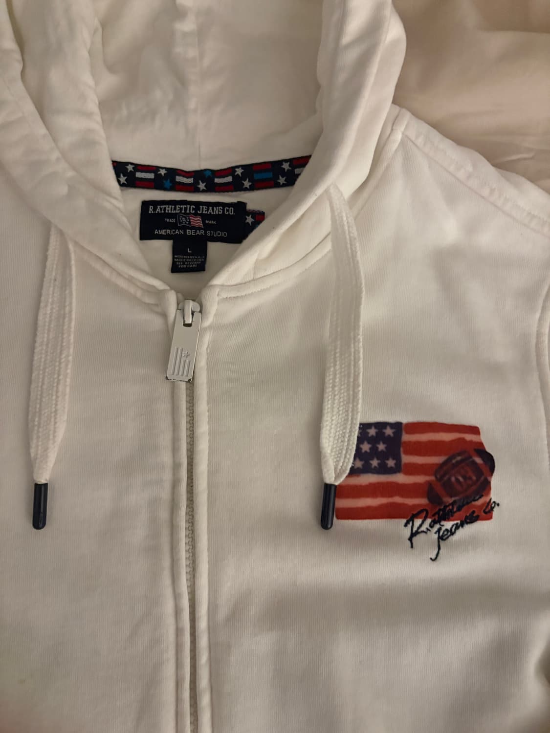 아메리칸 베어 스튜디오 빈티지 성조기 후집 상품이미지5