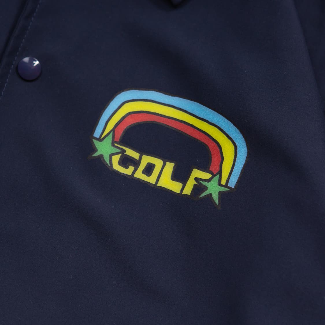 15FW 골프왕 레인보우 코치자켓 네이비 상품이미지5