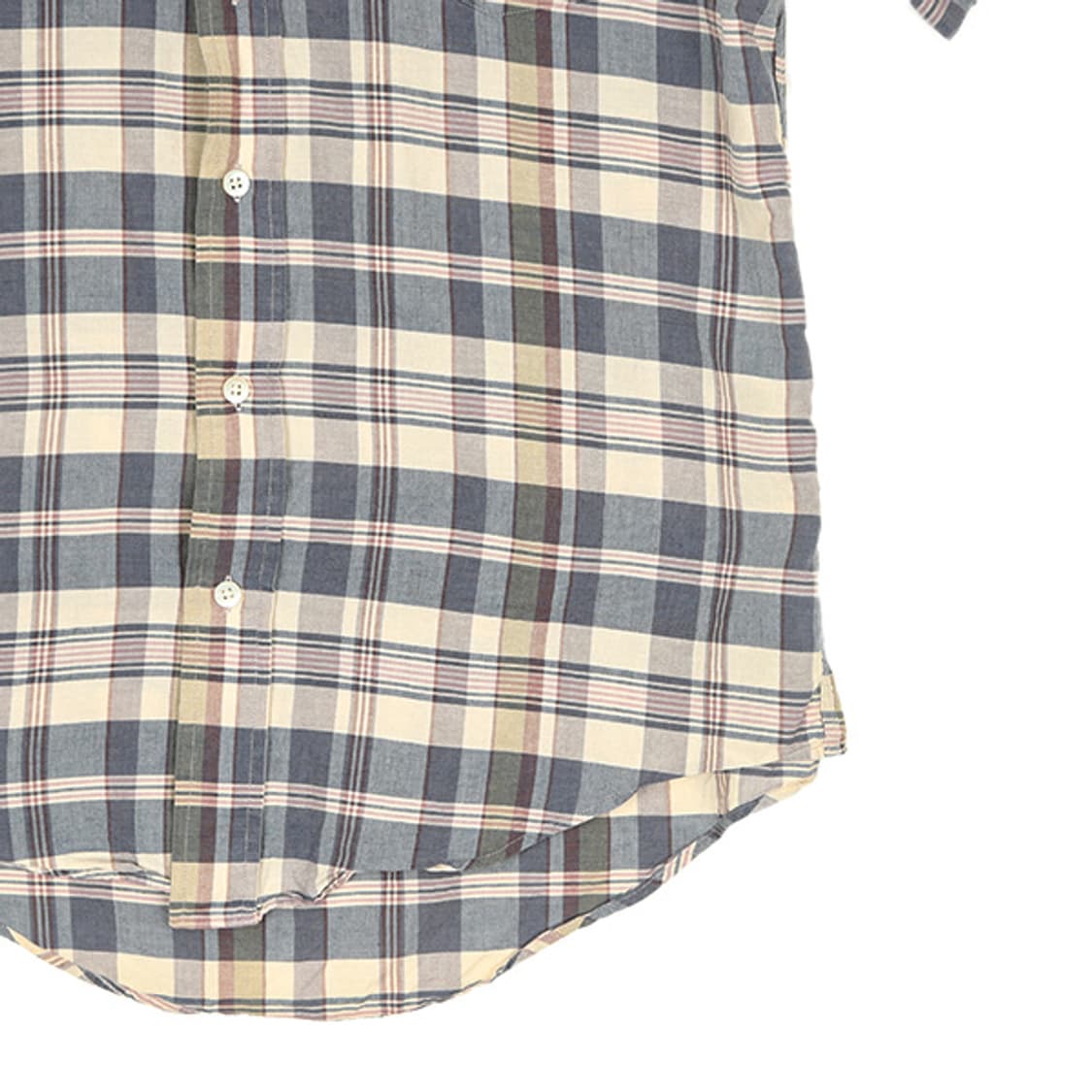 폴로랄프로렌 플래드 하프 셔츠 (M) 상품이미지4