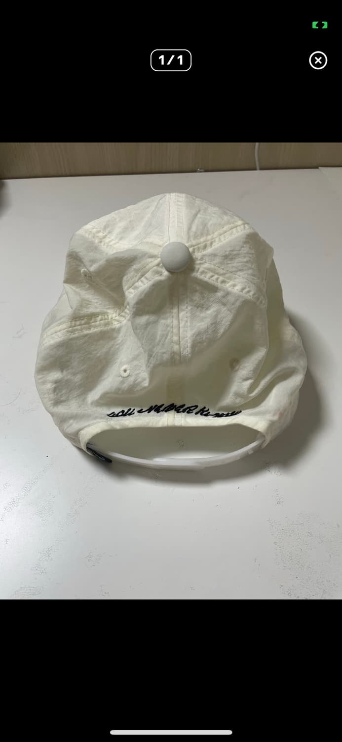 에스이오 볼캡 화이트 상품이미지3