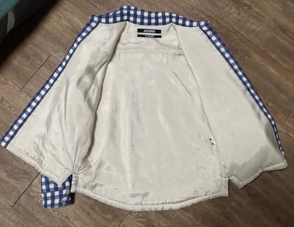 48) Jacquemus 블랑제 패디드 자켓 깅엄 상품이미지5