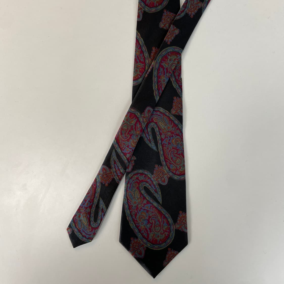 크리스찬 디올 (DIOR) 페이즐리 빈티지  정품 명품넥타이 상품이미지1