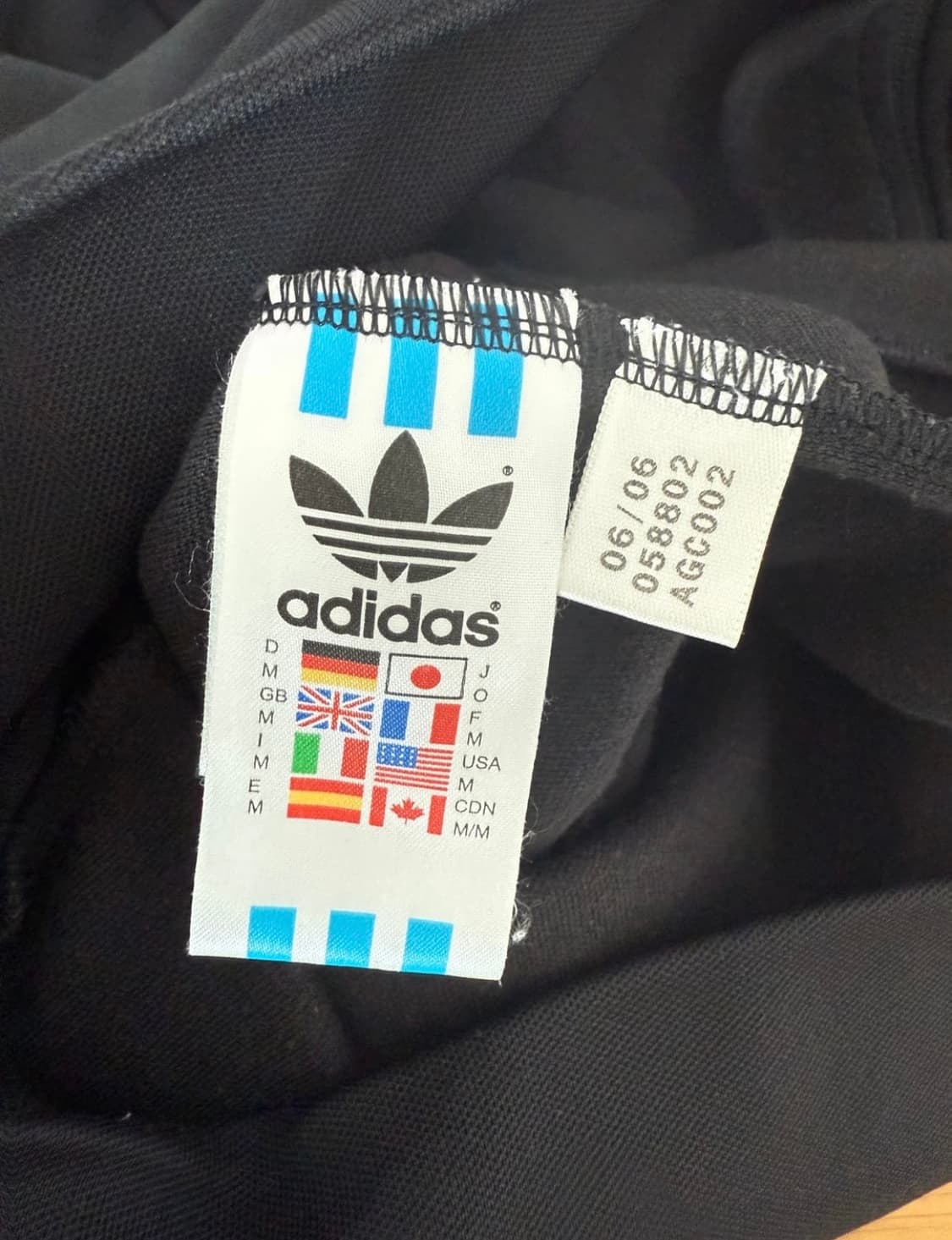 올드 아디다스 빨검 져지 상품이미지6