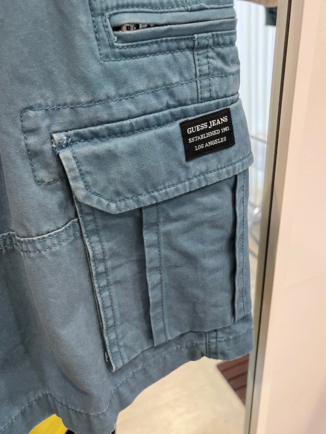 Guess 게스 벨티드 카고 하프 팬츠 (33inch) 상품이미지5