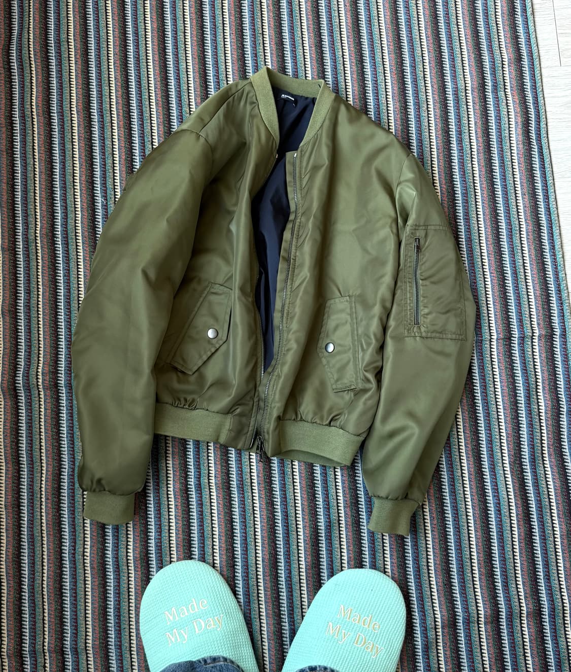 질샌더 봄버 자켓 ma-1 상품이미지1