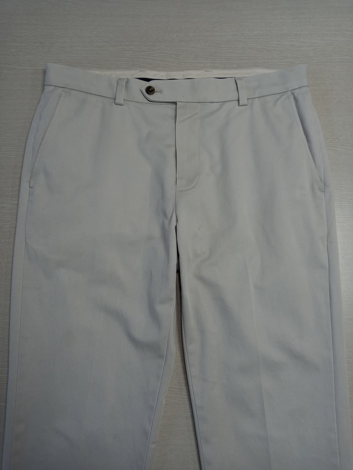 32 BrooksBrothers 스판 슬림일자 치노 아이보리 32-401 상품이미지3