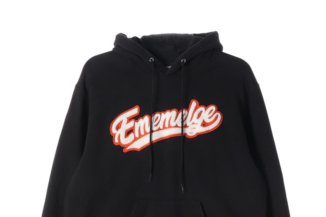 MMLG 스크립트 로고 후드티 M 상품이미지3