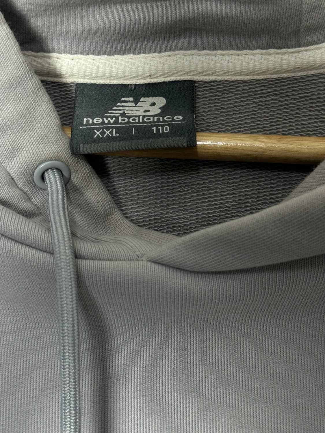 뉴발란스 Athletic 후드티 XXL 회색 상품이미지4