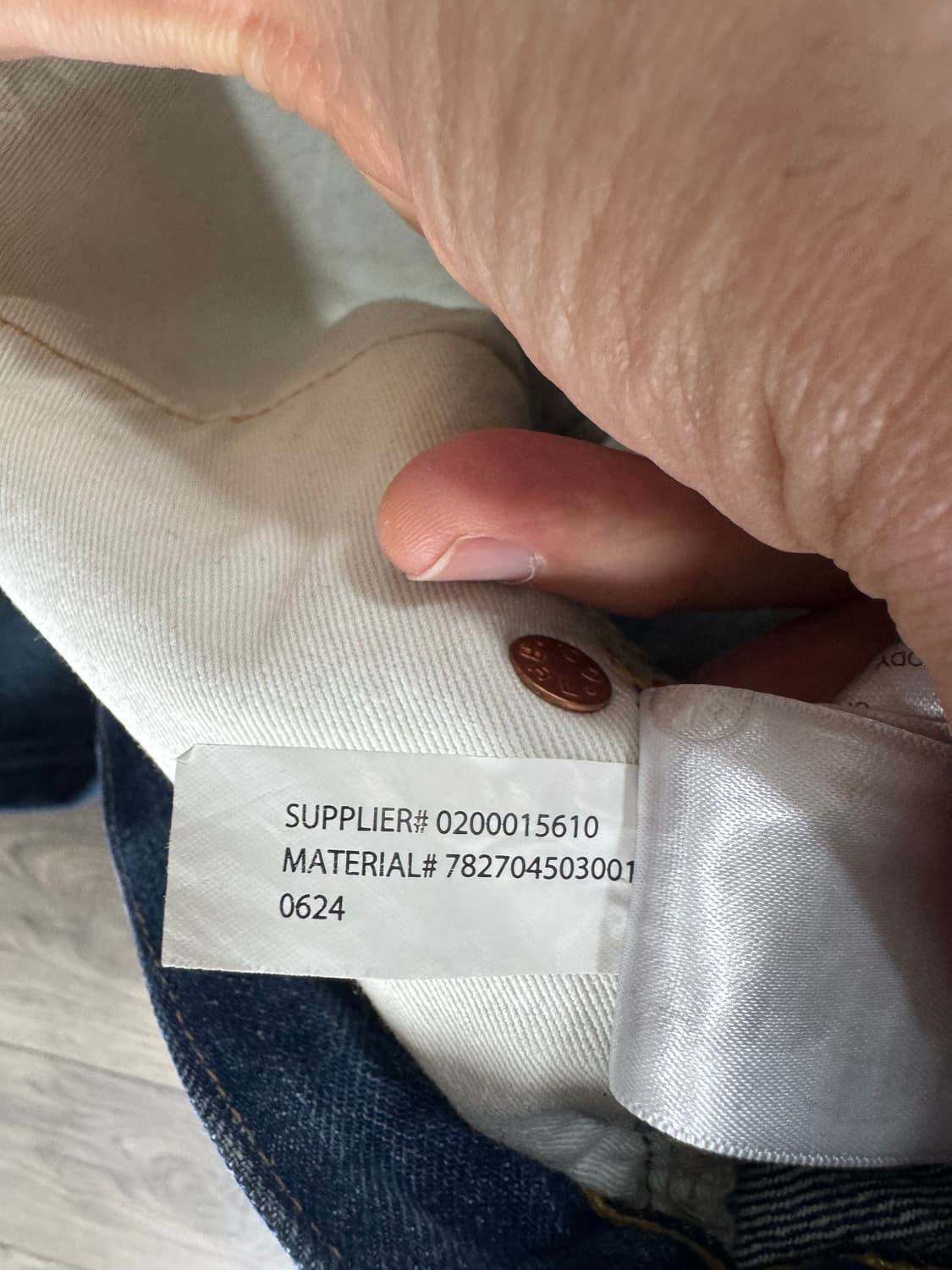 34/34 더블알엘 빈티지5포켓 그랜드폴스 데님 상품이미지6