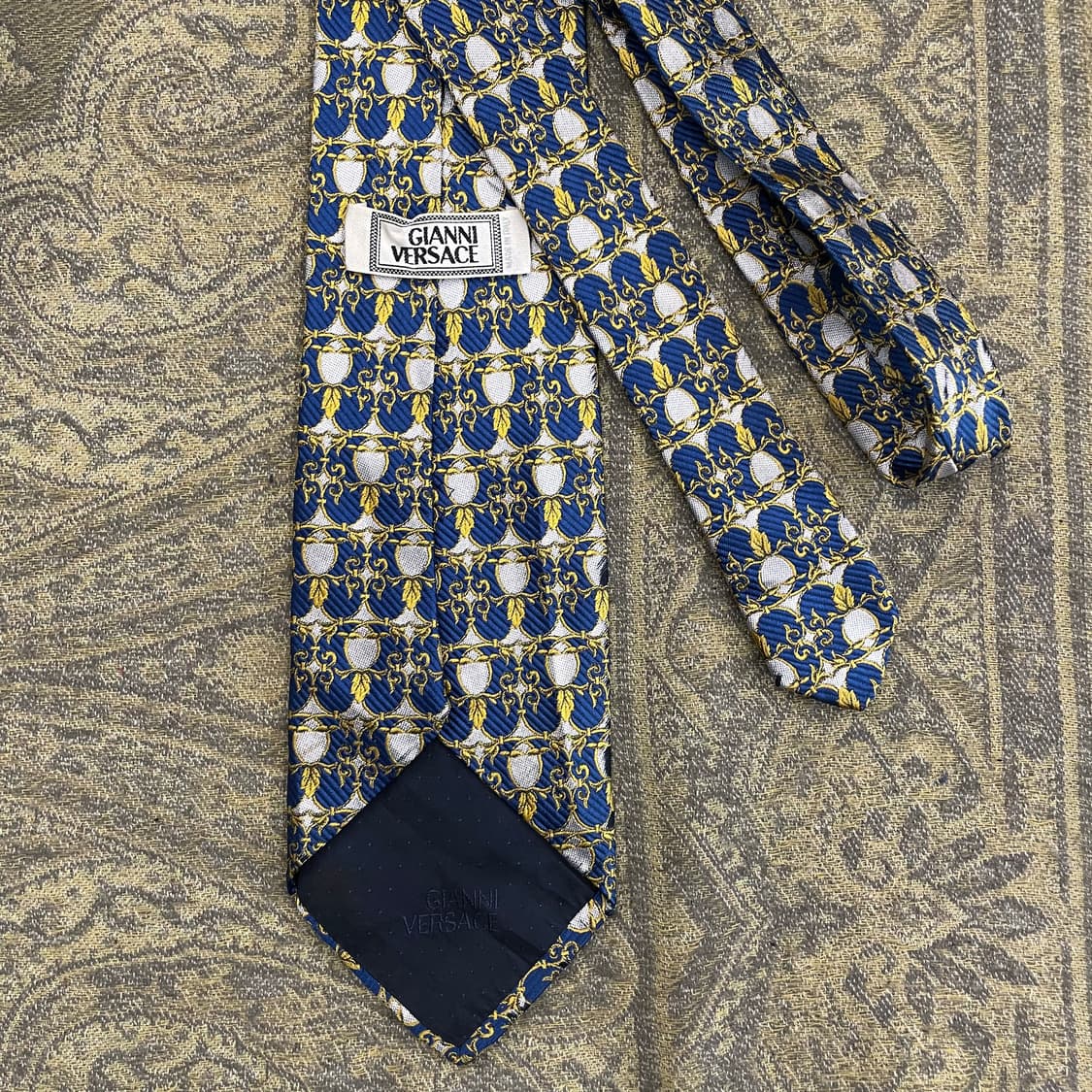 VERSACE 베르사체 실크 패턴 넥타이 하이엔드 명품 타이 상품이미지2