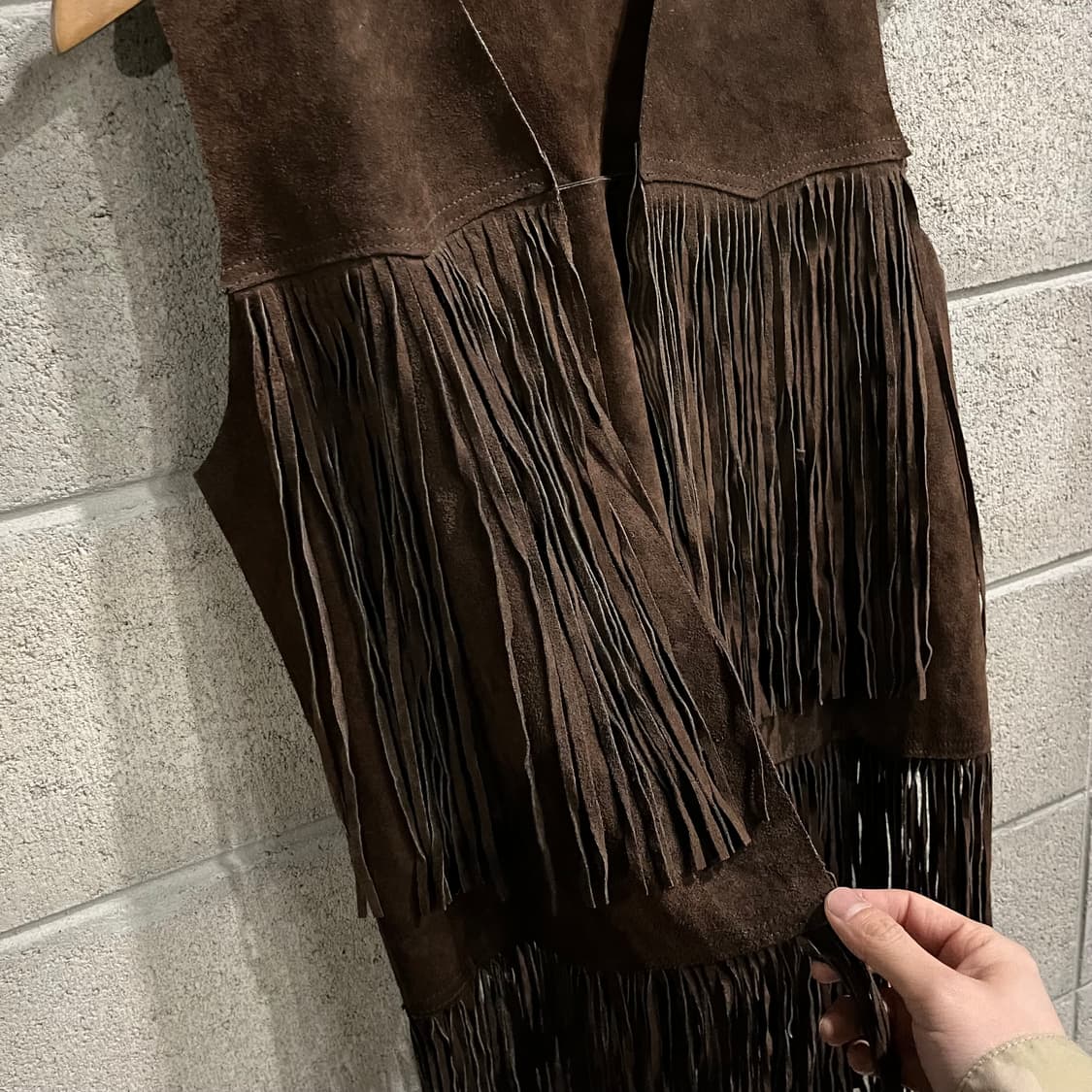 웨스턴 프린지 베스트 (85-90) 상품이미지4