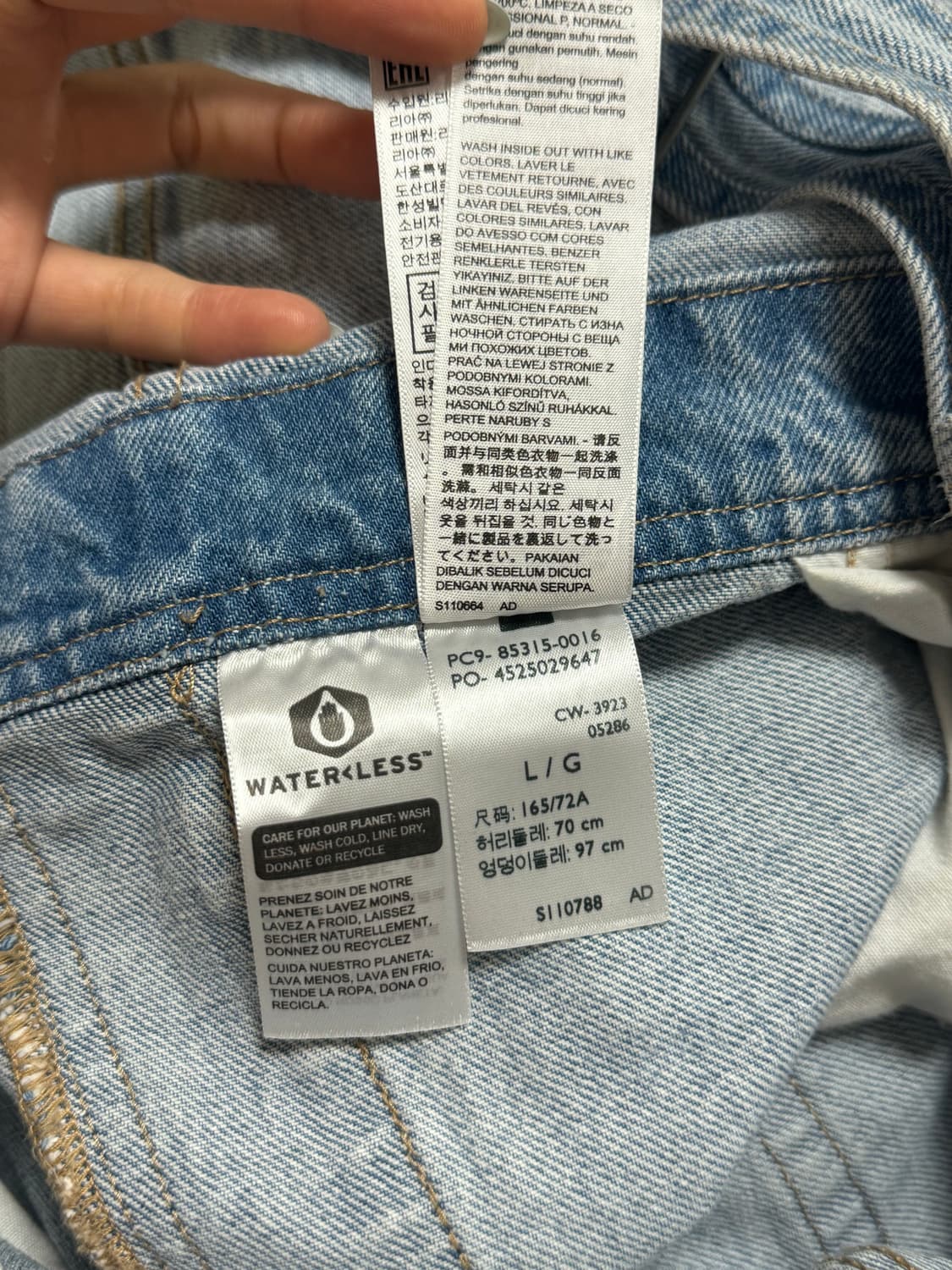 리바이스 오버롤 L/28 상품이미지6