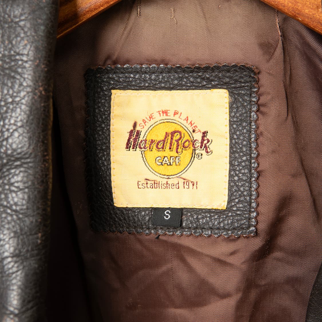 [103] 90s~ 하드락카페 DENVER 레더자켓  상품이미지6