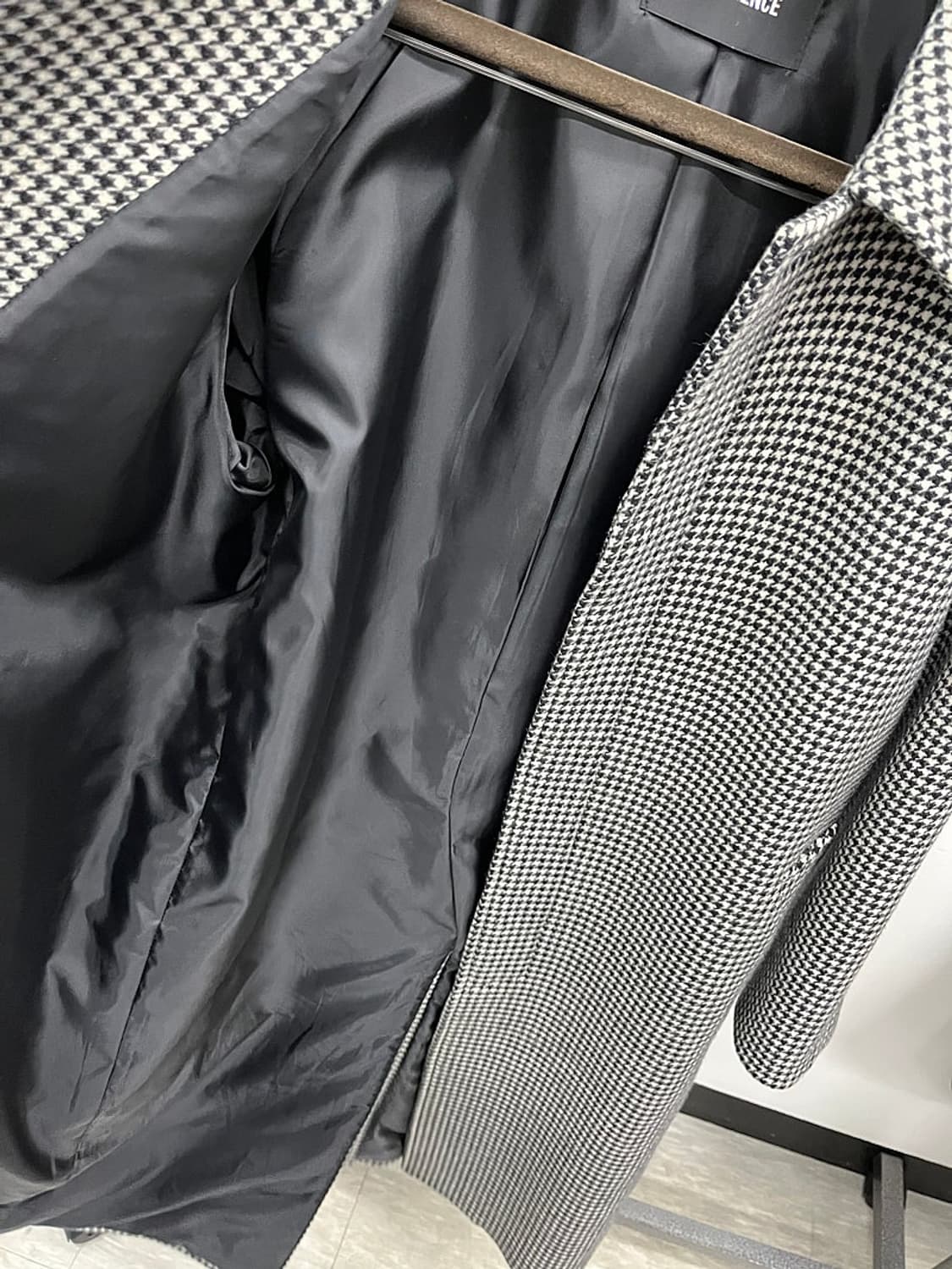 95) 인사일런스 체크 발마칸코트  상품이미지4