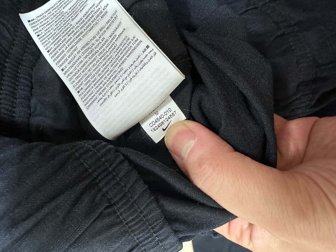 [US:M]나이키 ACG 트레일 팬츠 블랙 상품이미지8