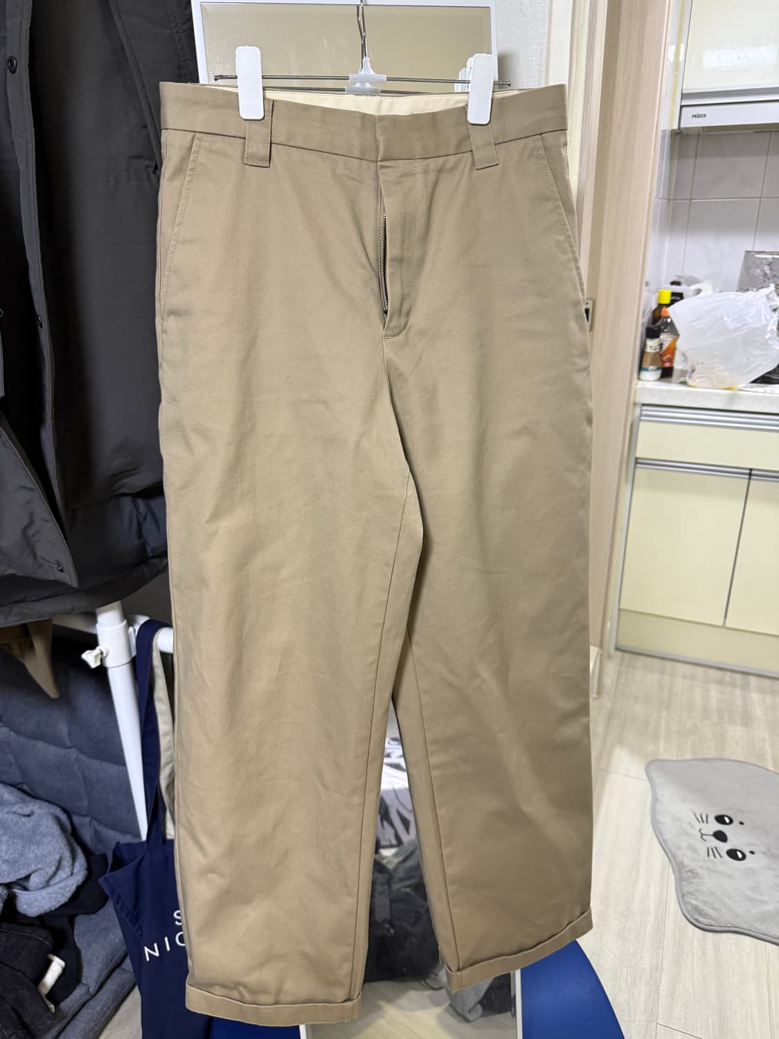 무탠다드 헤비웨이트 CP 와이드 치노 팬츠 [베이지] 상품이미지2