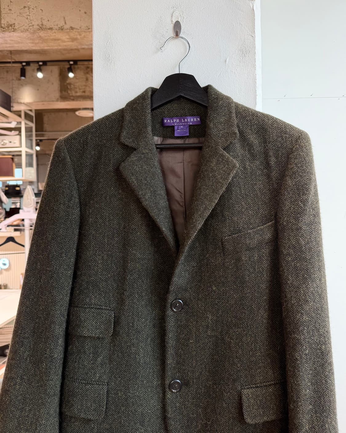 폴로 랄프로렌 퍼플라벨 그린 블레이저 셋업  상품이미지3