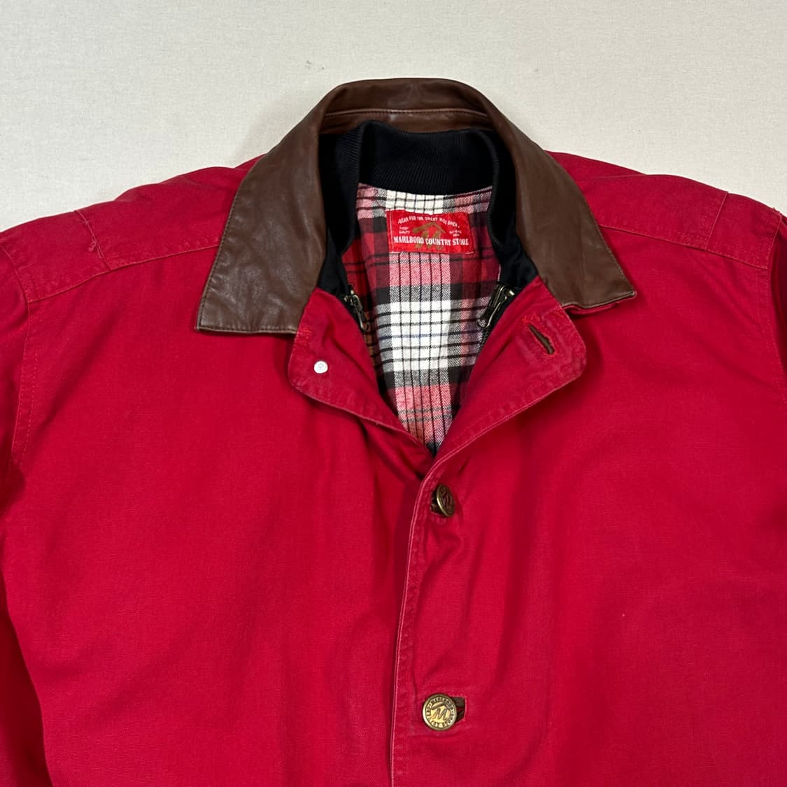 S) 말보로 컨트리 스토어 레드 필드 헌팅 자켓 상품이미지2
