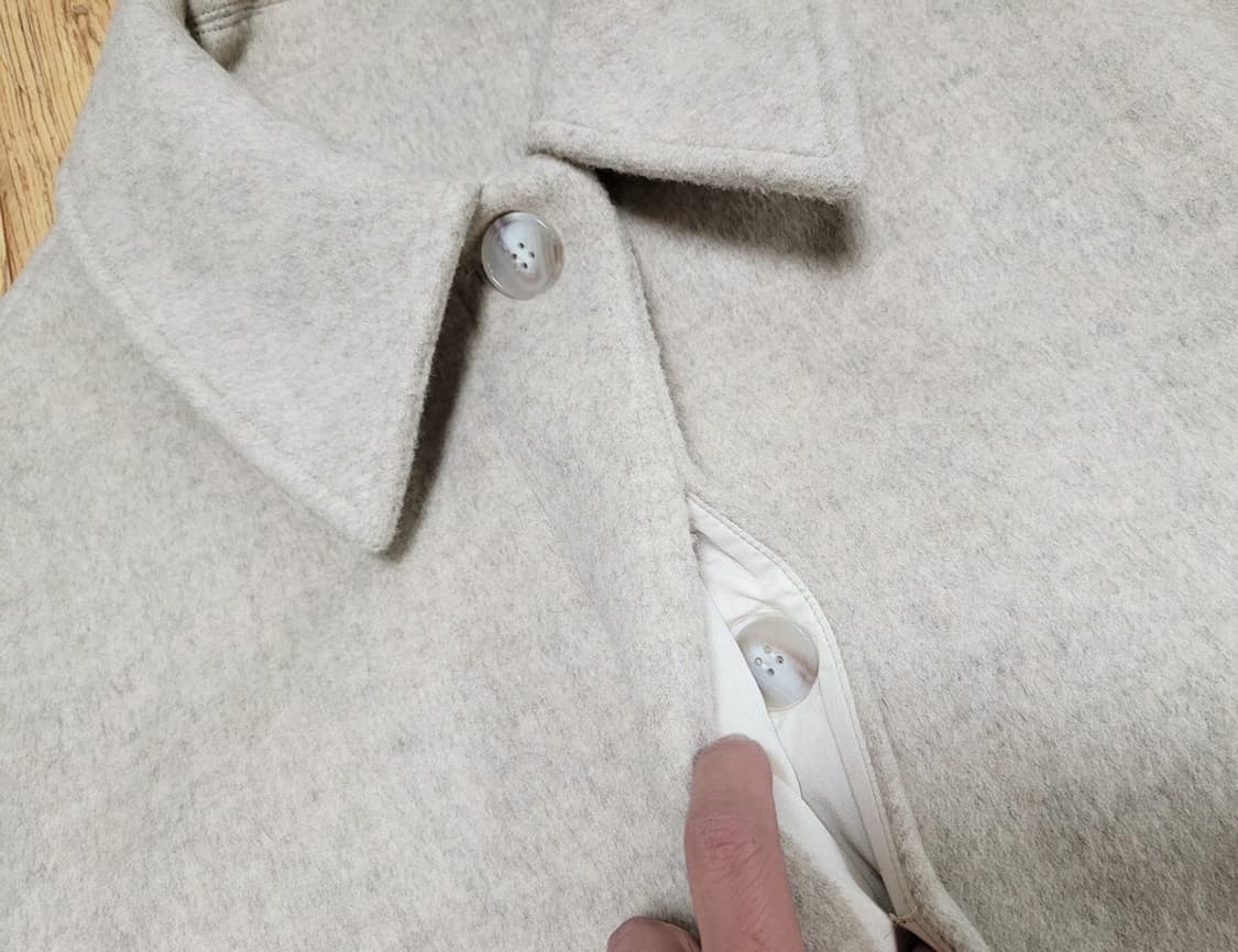 아로우(ALOU) 울 발마칸 롱코트 프리사이즈 상품이미지7