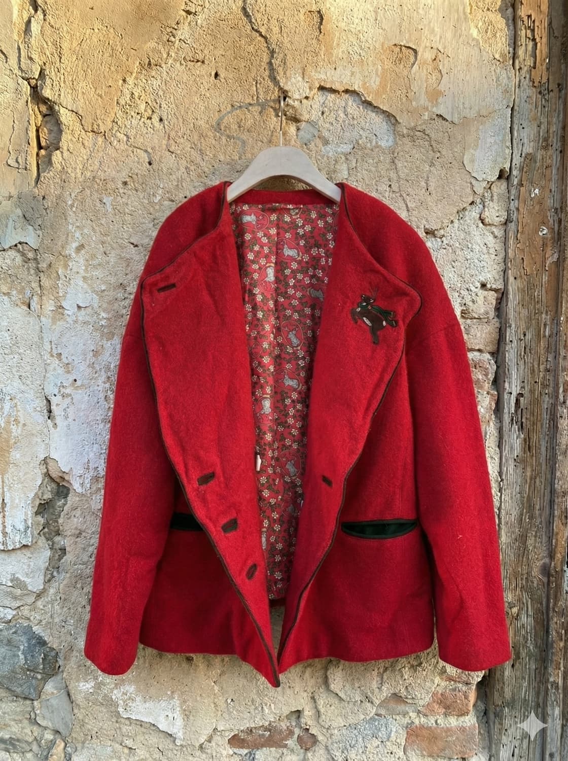 오스트리아 티롤리안 보일드 울 재킷 상품이미지2