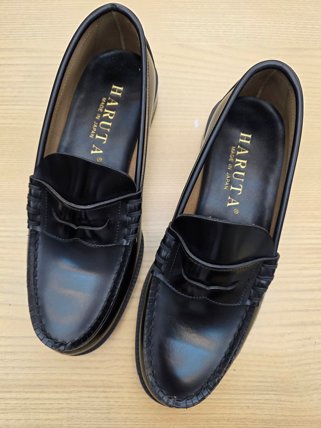 하루타 페니 로퍼 25EEE 블랙 상품이미지1