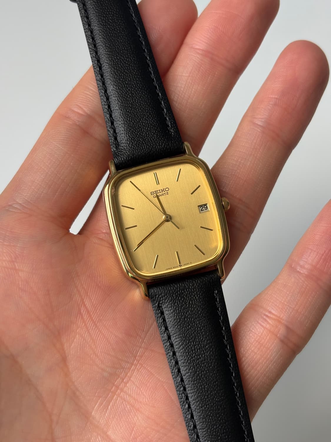 1980s Gold Square Quartz 상품이미지2