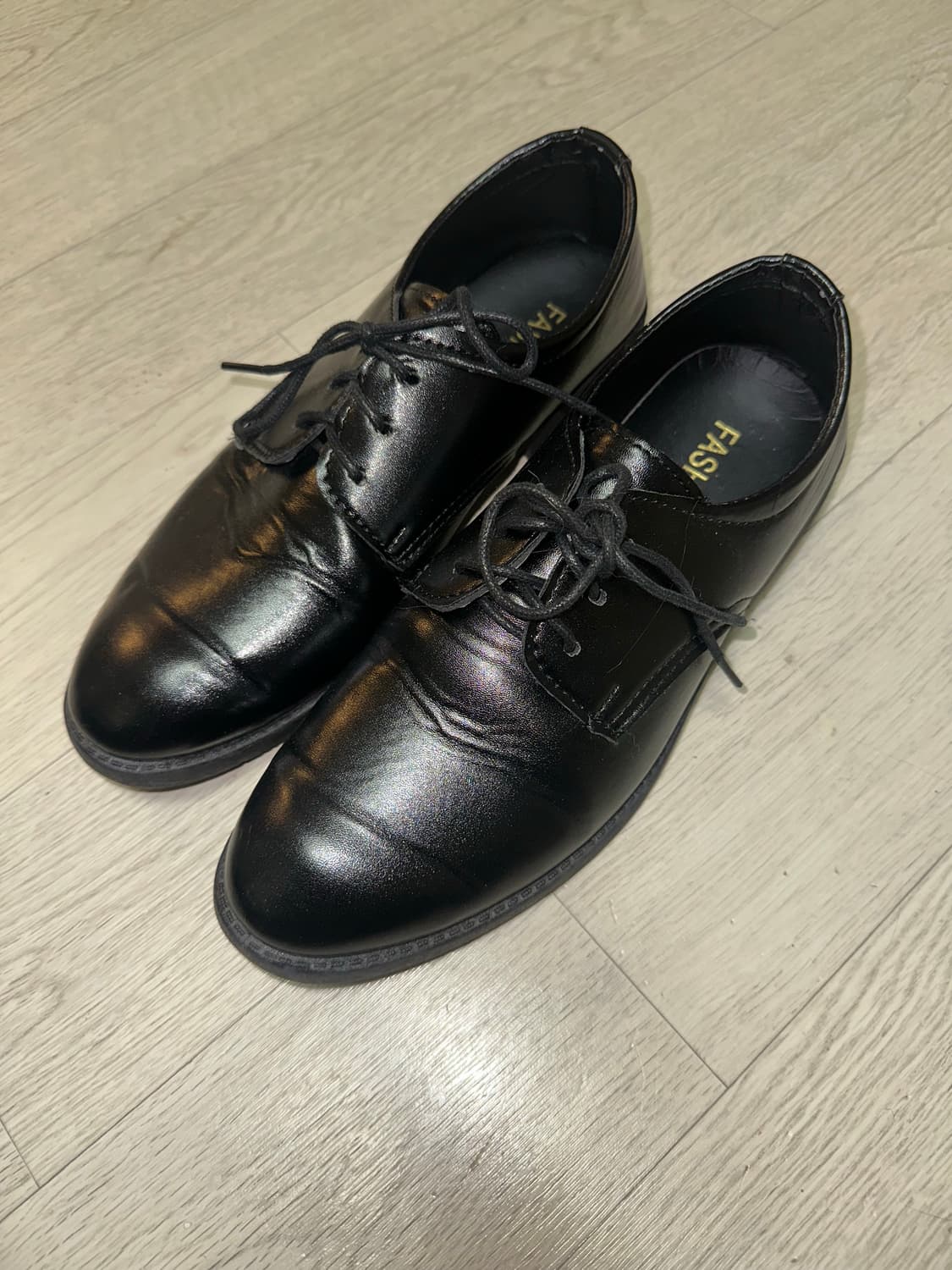 280 더비 슈즈 블랙 구두 상품이미지1