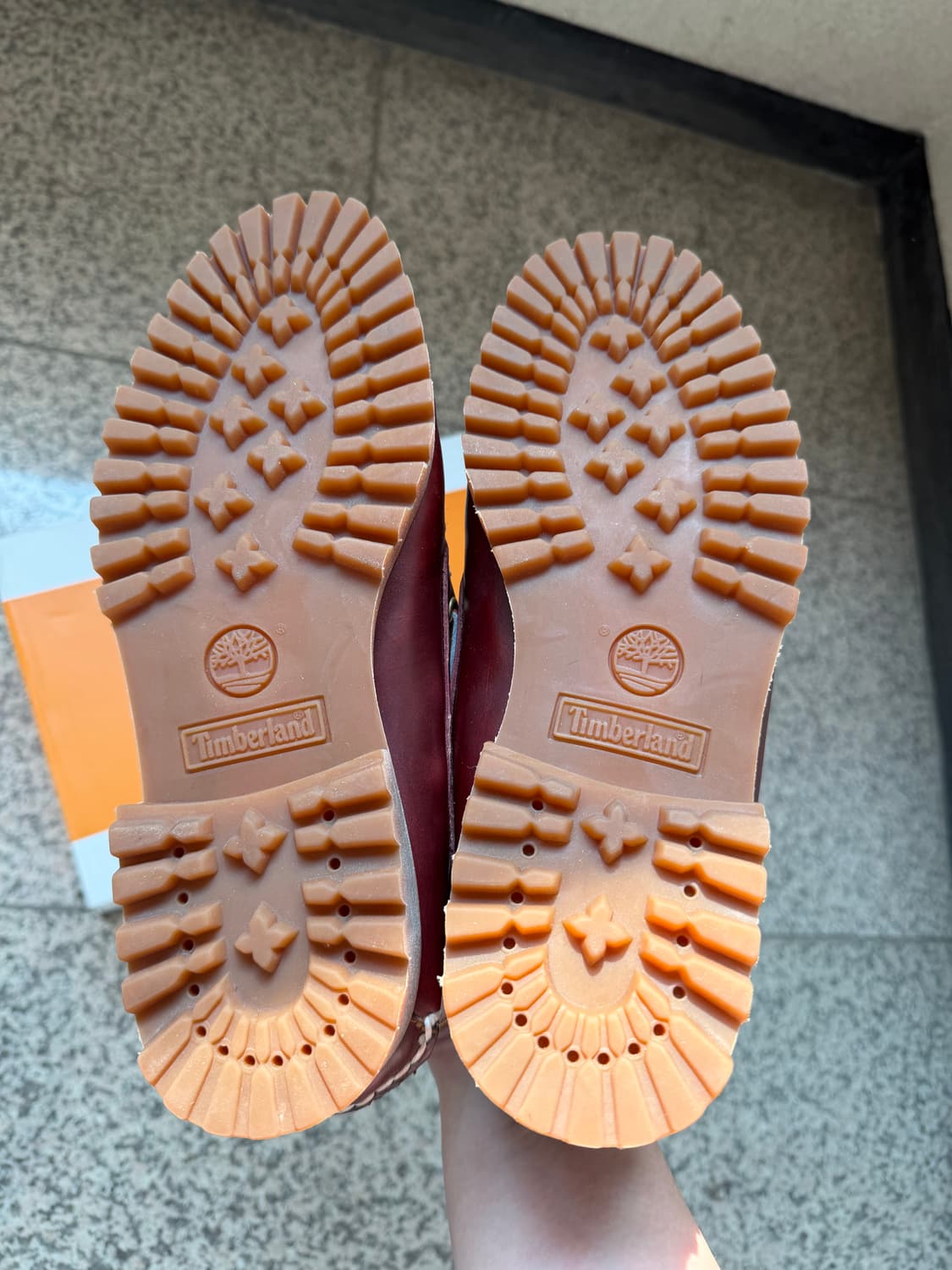 (새상품급) 팀버랜드 3아이 보트 슈즈 버건디 상품이미지4