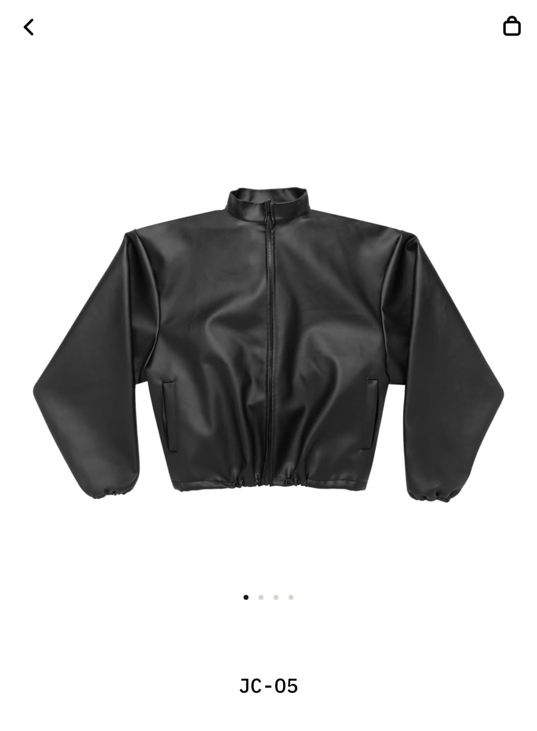 YEEZY JC-05 레더 봄버 판매합니다 칸예 상품이미지1