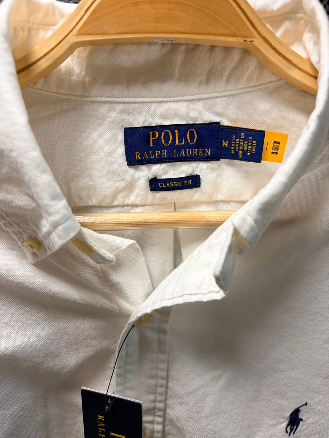 폴로 랄프로렌 클래식핏 가먼트다이드 옥스포드셔츠 M 상품이미지3