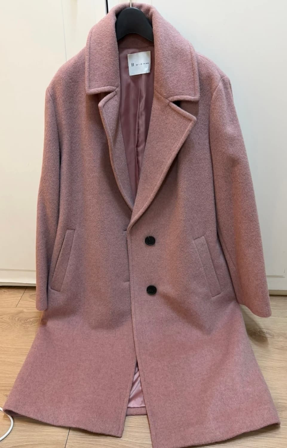 잇미샤 핑크 코트 상품이미지2