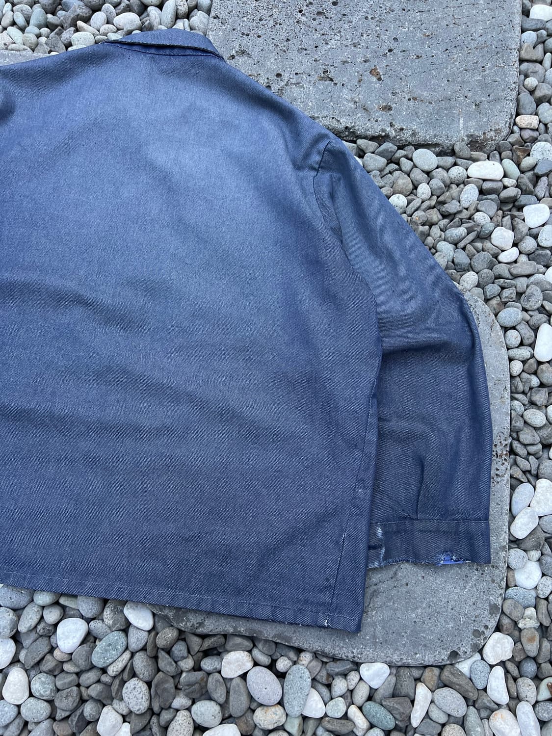 BIG SIZE DISTRESSED DENIM 빅사이즈 프렌치워크자켓 상품이미지10
