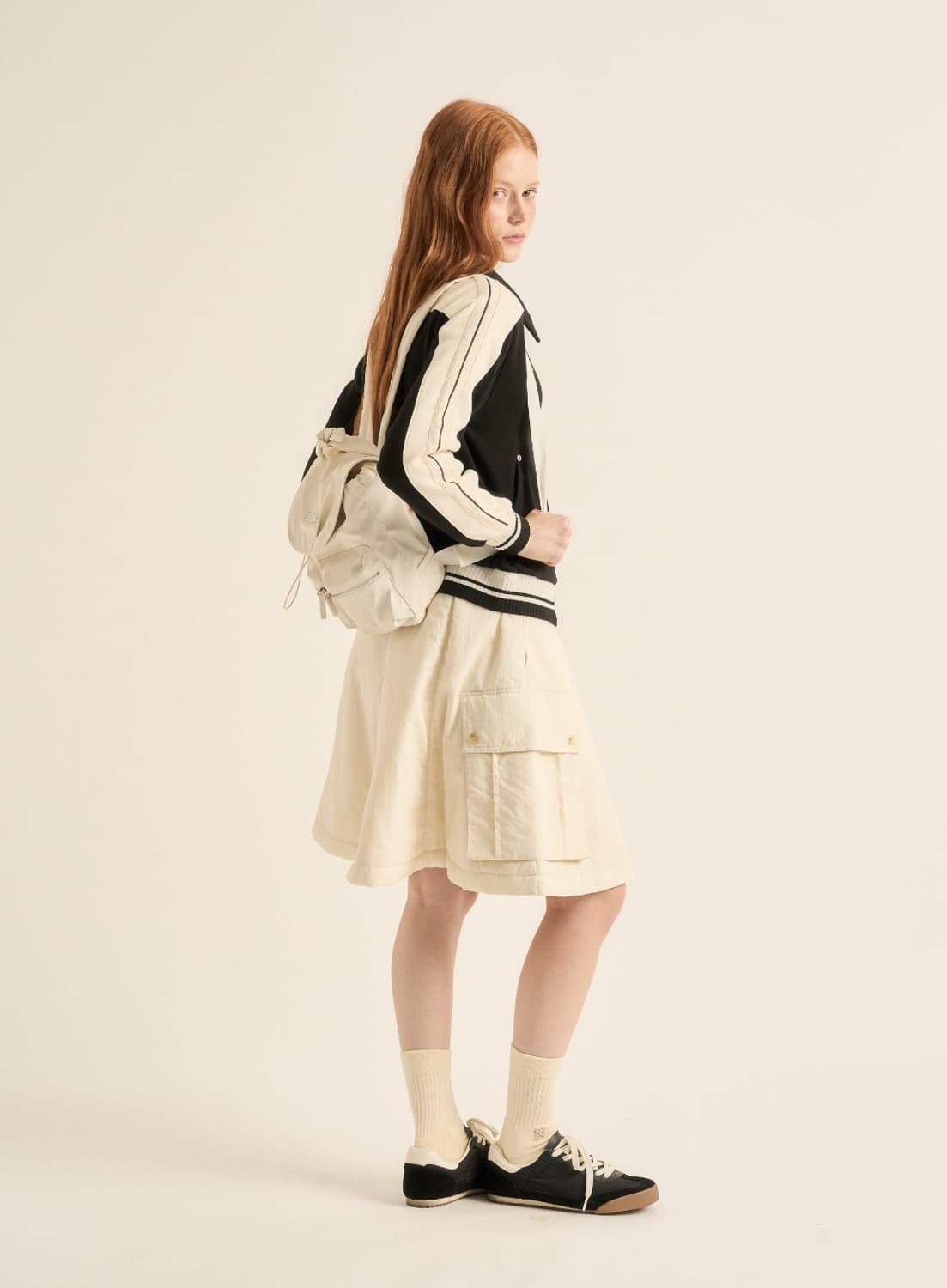 세터 테디자켓 봄버 카라 트랙집업 블랙 S사이즈 상품이미지8