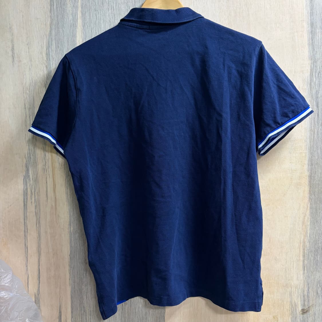 폴로 빅포니 치프키프 자수 네이비 반팔 카라 티셔츠 M  상품이미지8