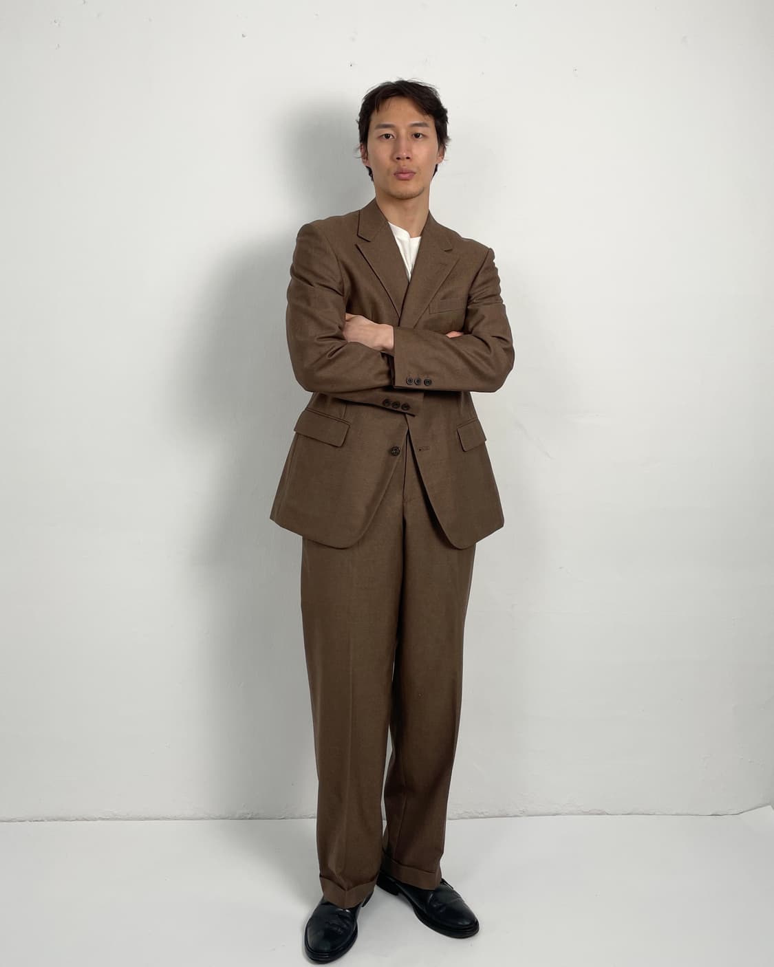 Vintage brown suit Set up  상품이미지8