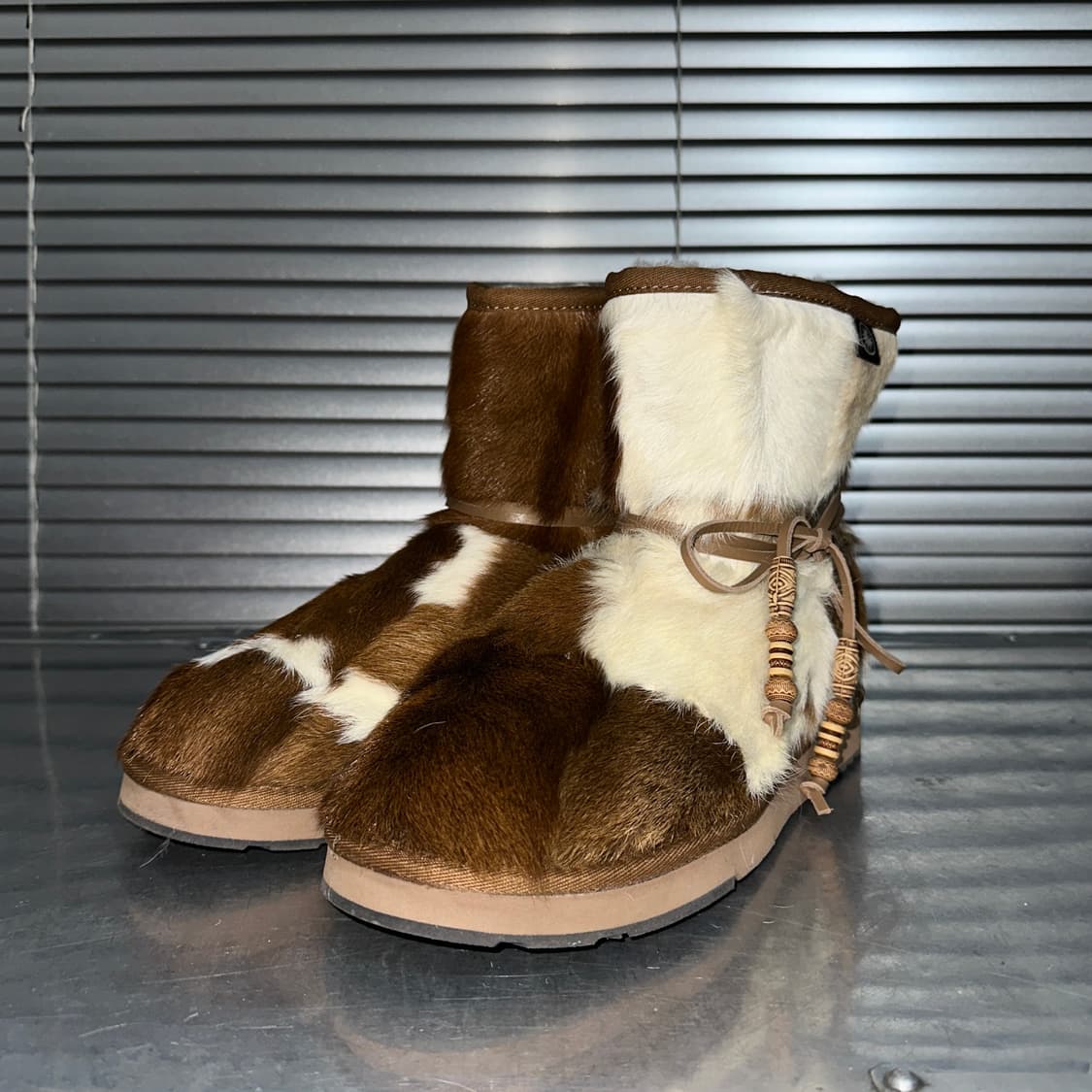 00s AU&MU 리얼 카우하이드 어그 부츠 상품이미지5